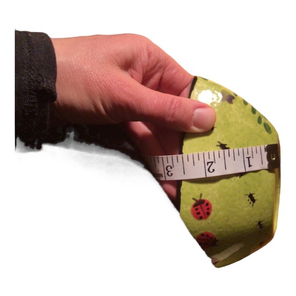 Handpainted dragonfly ceramic dish - Picture 10 of 10